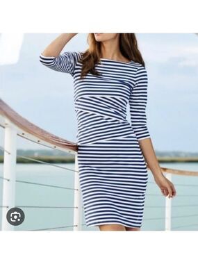 ⚓️ J. McLaughlin Nicola Striped Catalina Summer Dress BNWT - Size Small ⚓️